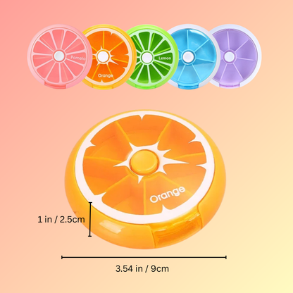 Citrus Click - The Cute Pill Organizer