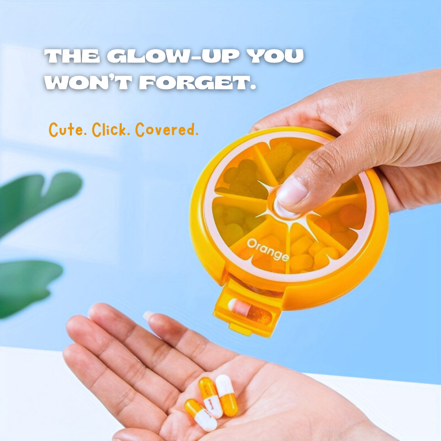 Citrus Click - The Cute Pill Organizer