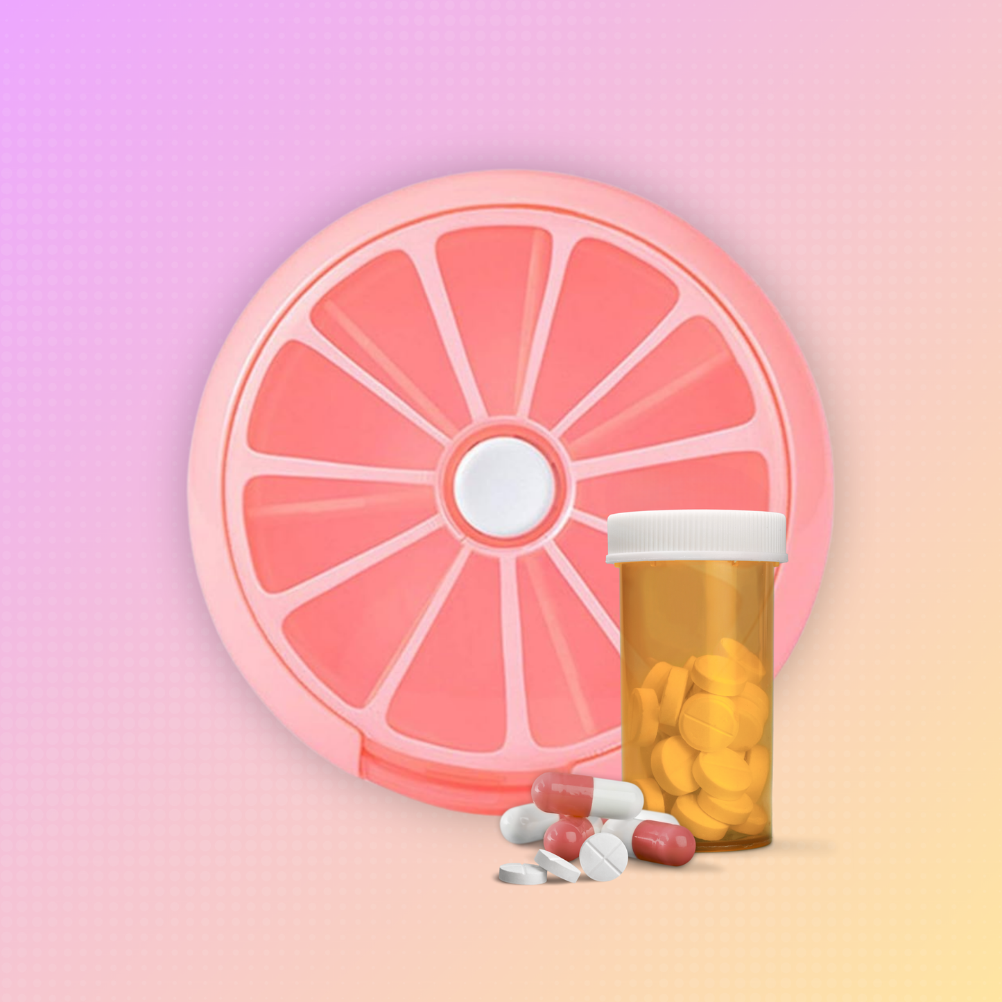 Citrus Click - The Cute Pill Organizer